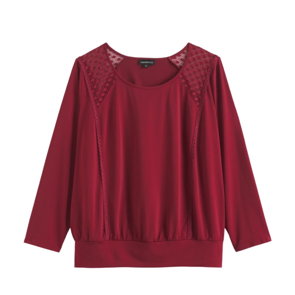 Holiday Red Women's Blouse